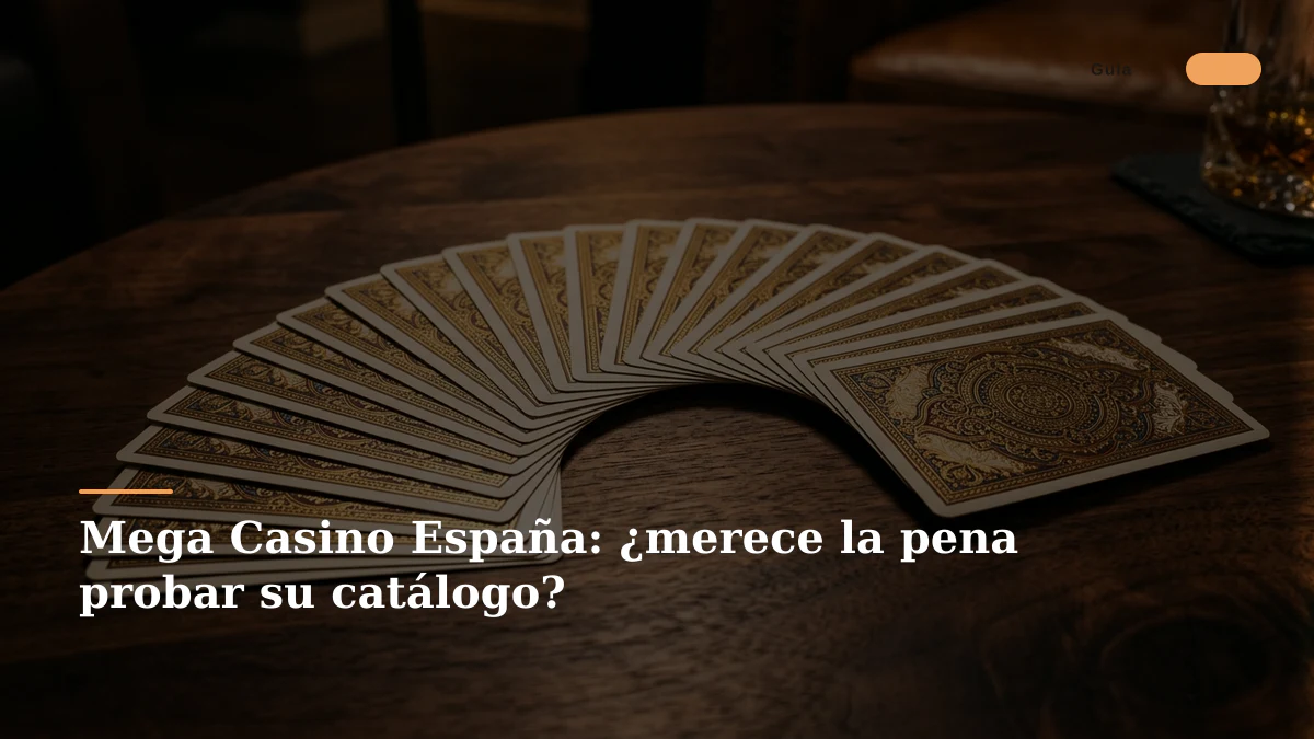 Mega Casino España: ¿merece la pena probar su catálogo?