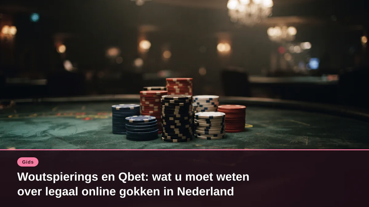 Woutspierings en Qbet: wat u moet weten over legaal online gokken in Nederland
