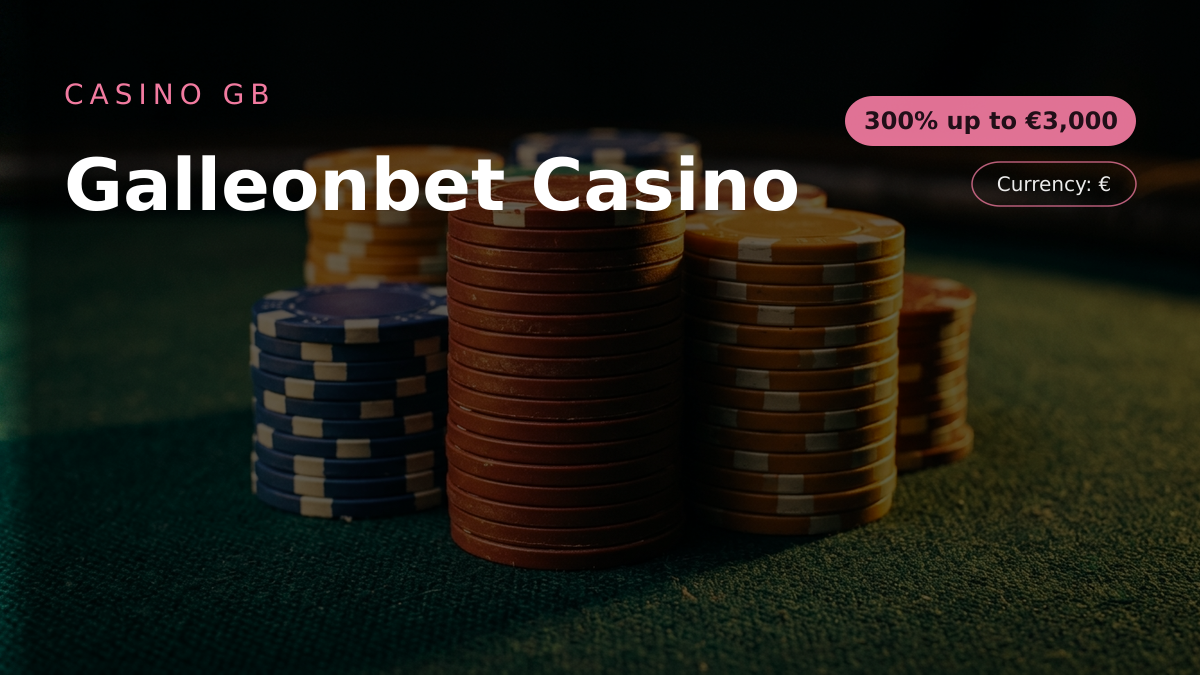Galleonbet Casino � welcome bonus 300% up to �3,000 + 400 FS, payments: Visa, Mastercard, Bitcoin, Ethereum, Litecoin