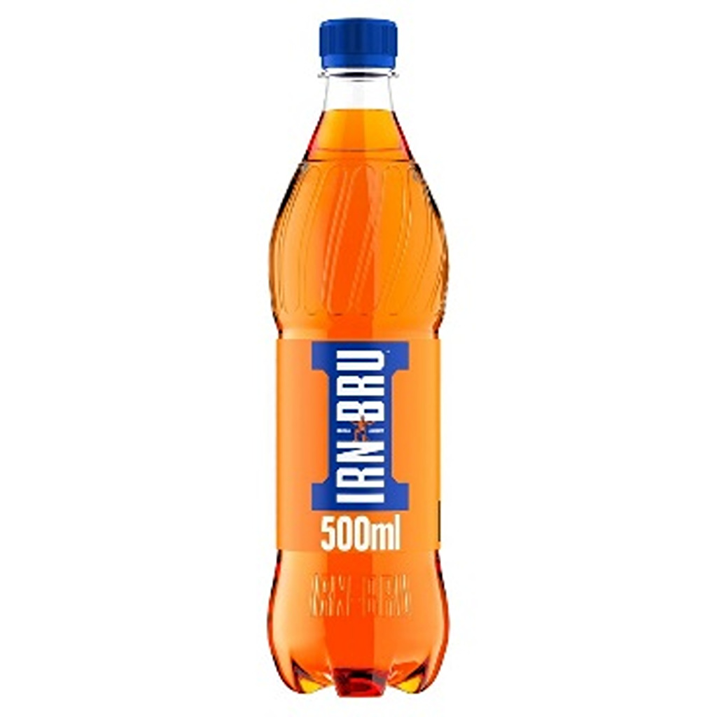 Irn Bru bottles