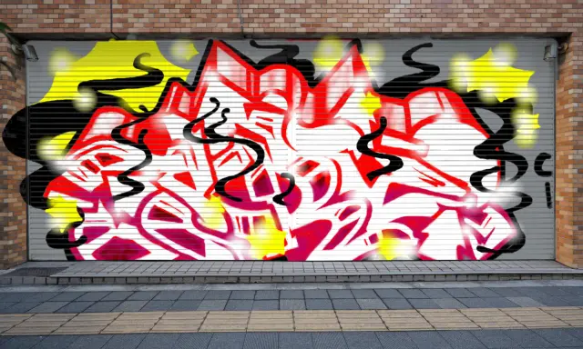 Graffiti artwork by Sark