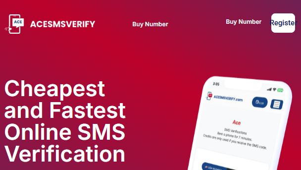 Screenshot of acesmsverify.com