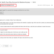 Phishing scam