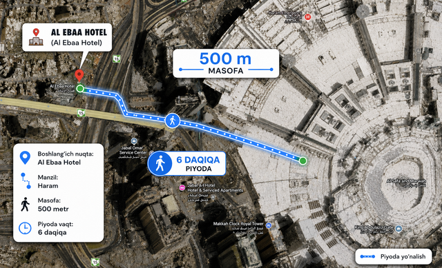 Al Ebaa Hotel Yangi Map