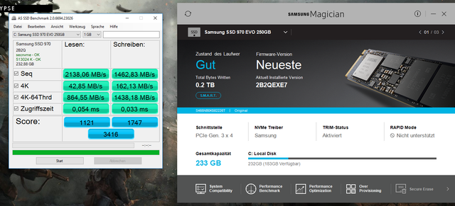 Samsung 970 Evo