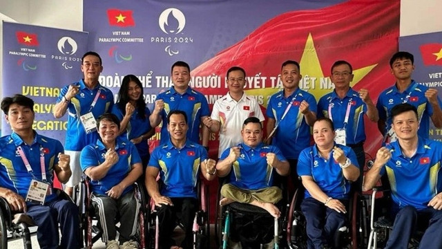 Paralympic 2024 Đoàn thể thao người khuyết tật Việt Nam ổn định nơi ăn nghỉ bắt đầu tập luyện