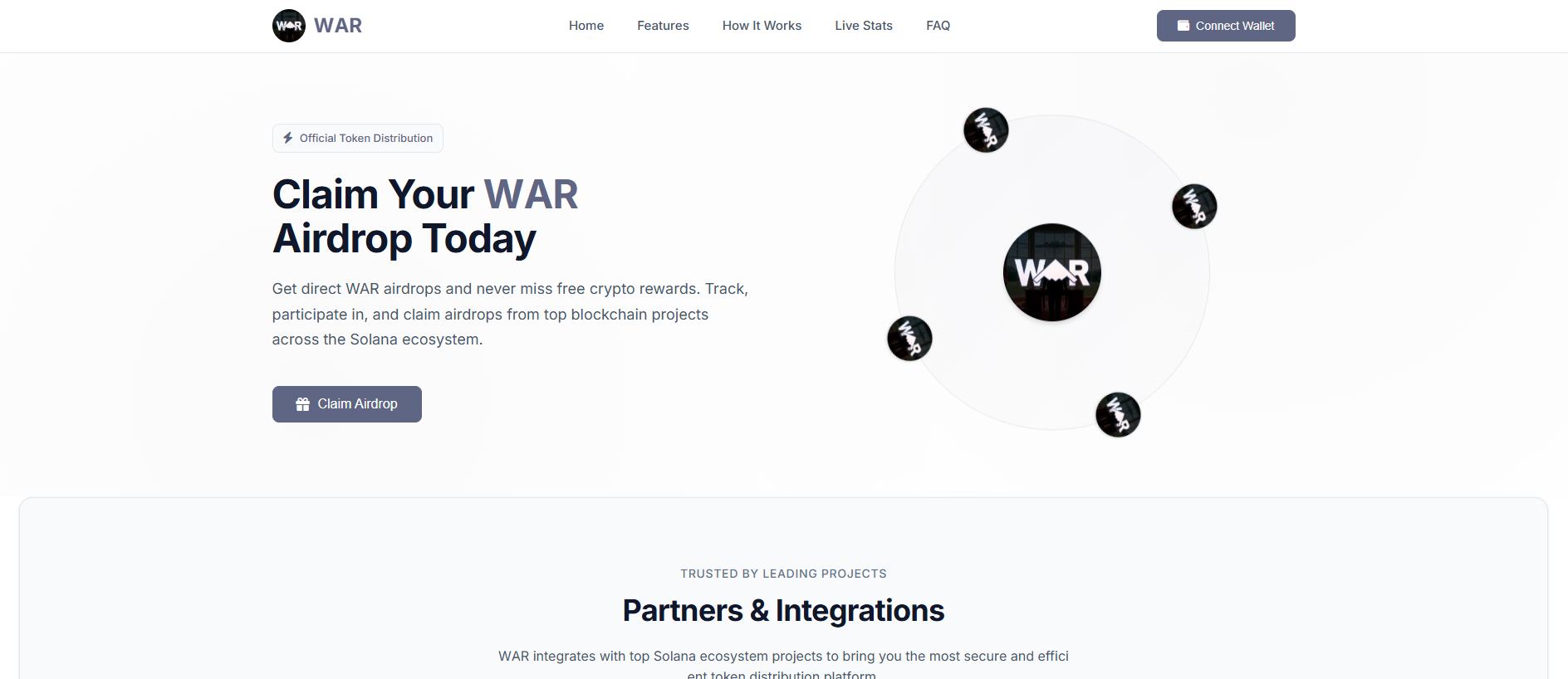 Screenshot of warsol.pro