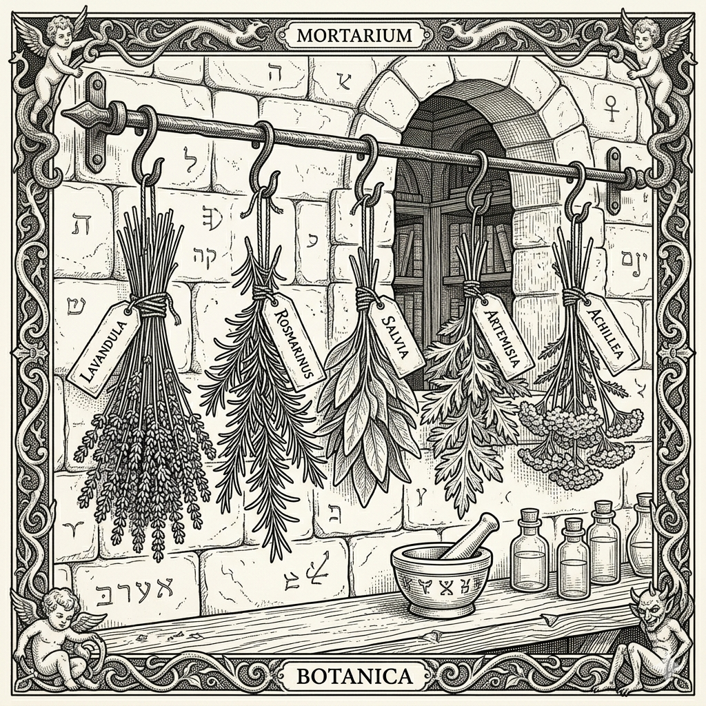 Whimsical diorama coloring page