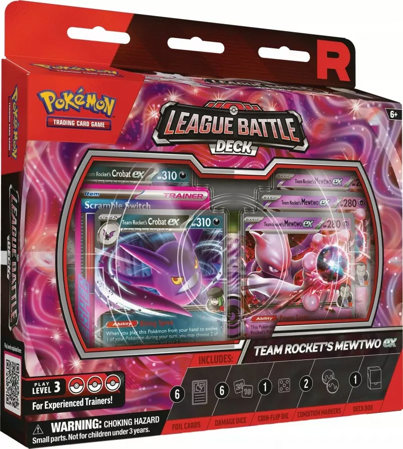 Talia Pokemon TCG: Team Rocket's Mewtwo ex League Battle Deck | eBay
