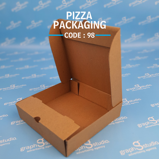 Pizza box packaging