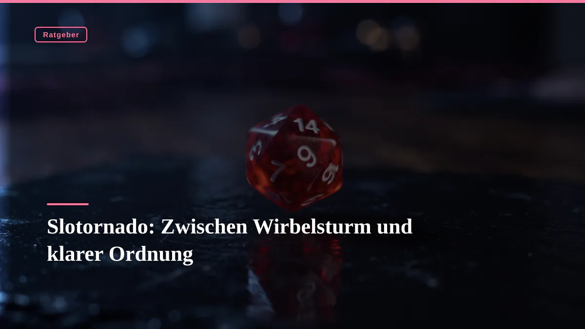 Slotornado: Zwischen Wirbelsturm und klarer Ordnung