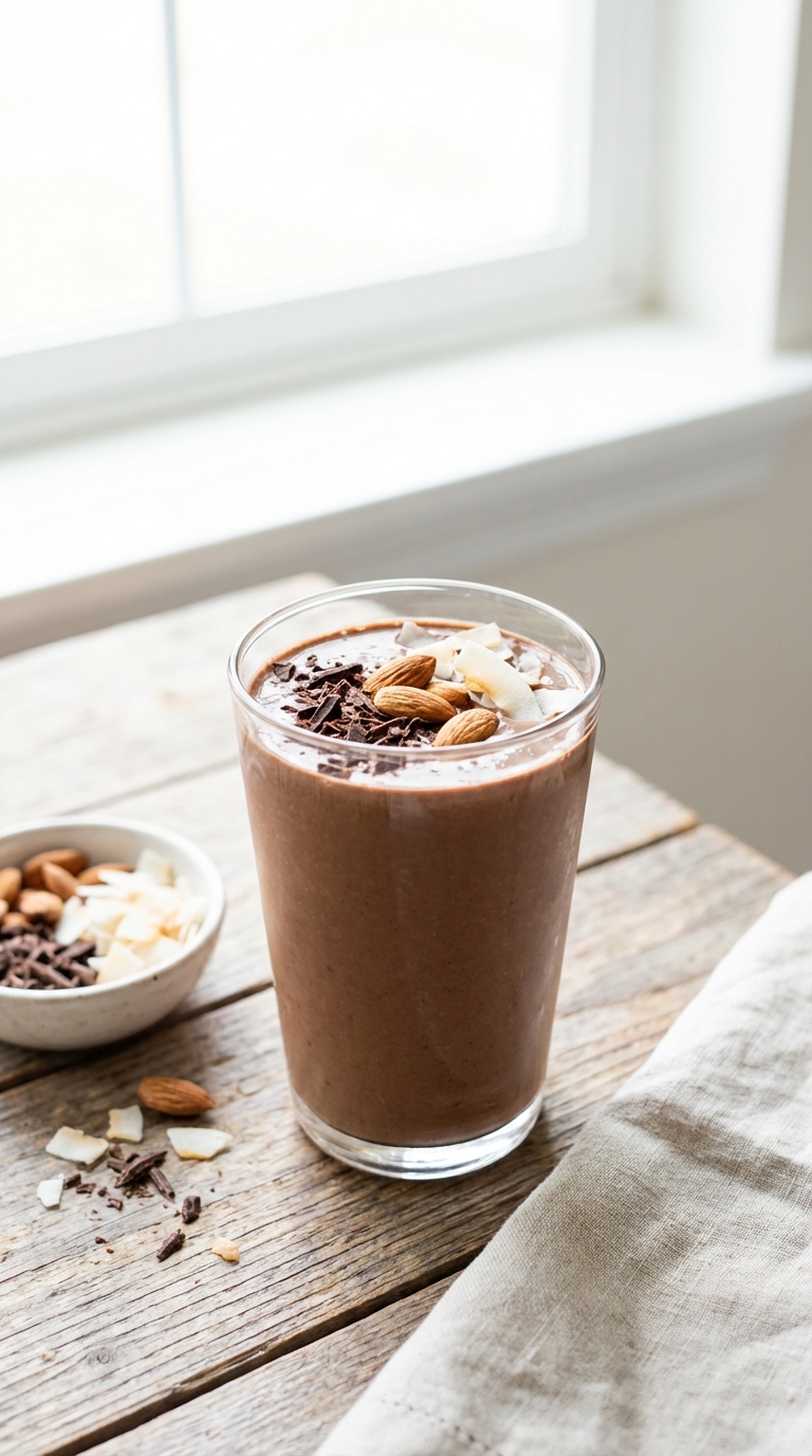 Rich Chocolate Almond Joy — Satisfies Sweet Cravings