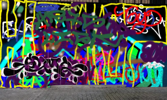 Graffiti artwork by Sumoe