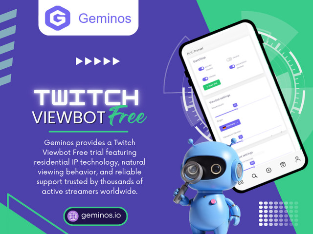 Many beginners eventually come across searches for twitch view bot free, twitch viewbot free, or free twitch view bot while looking for ways to increase visibility. The important point is understanding that promotional resources should never become the entire growth strategy. Instead, responsible creators continue investing in Better commentary, Consistent schedules, Improved production quality, Creative content ideas.

Read Our Blogs:
https://geminosio.wordpress.com
https://geminosio.medium.com/free-twitch-viewer-b0dabc45ceac
https://geminosio.tumblr.com

More Links:
https://taplink.cc/geminosio
https://gravatar.com/geminosio
https://www.apsense.com/user/geminosio