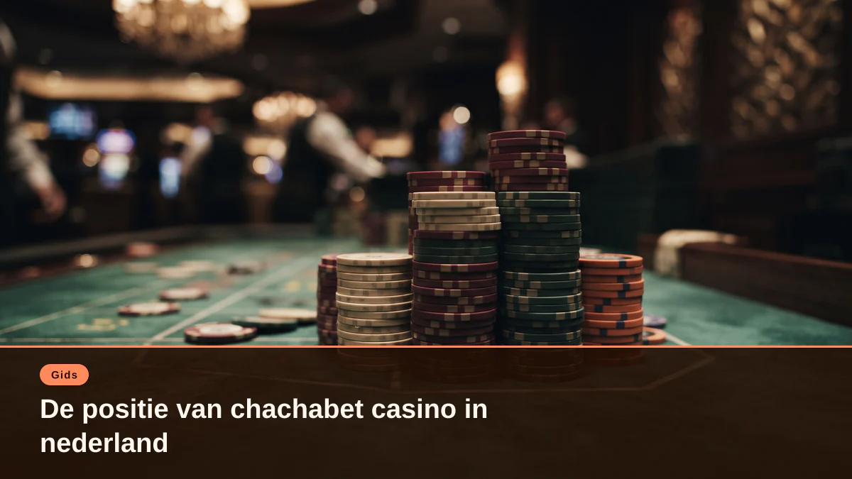 De positie van chachabet casino in nederland