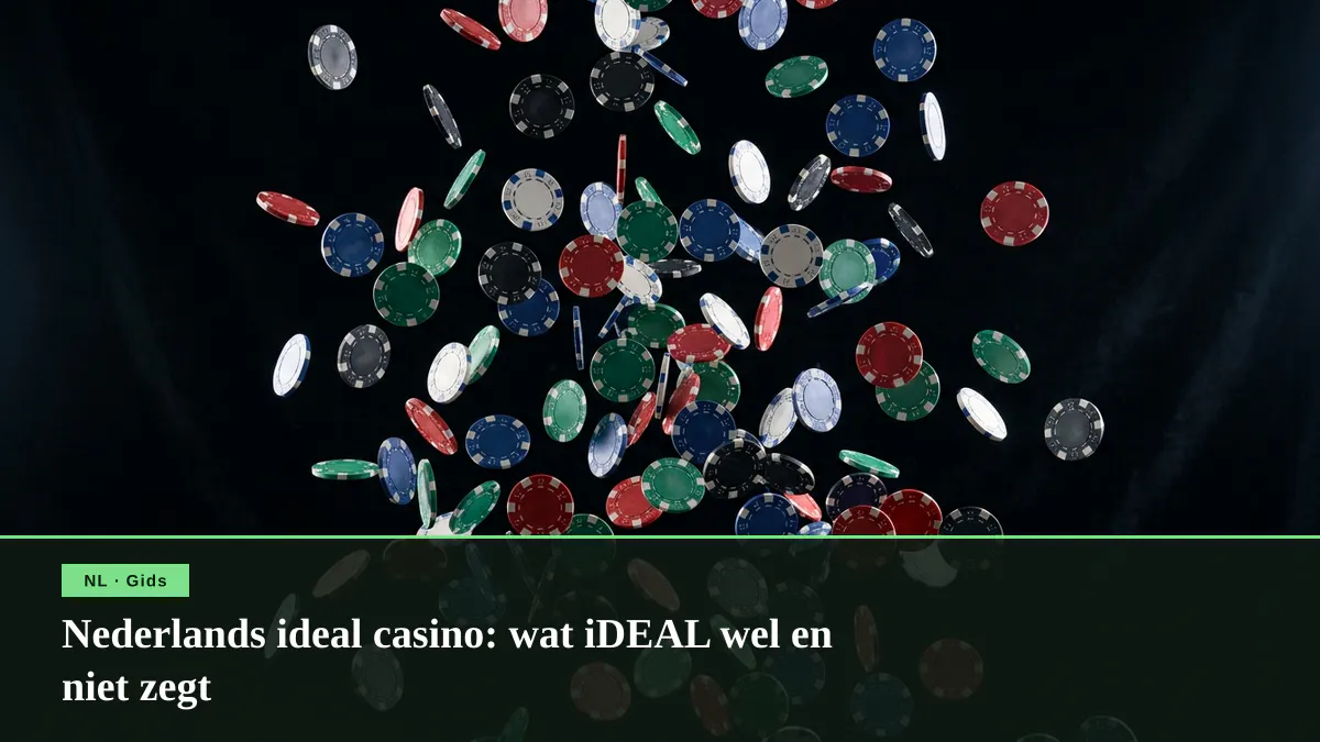 Nederlands ideal casino: wat iDEAL wel en niet zegt