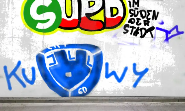 Graffiti artwork by sued