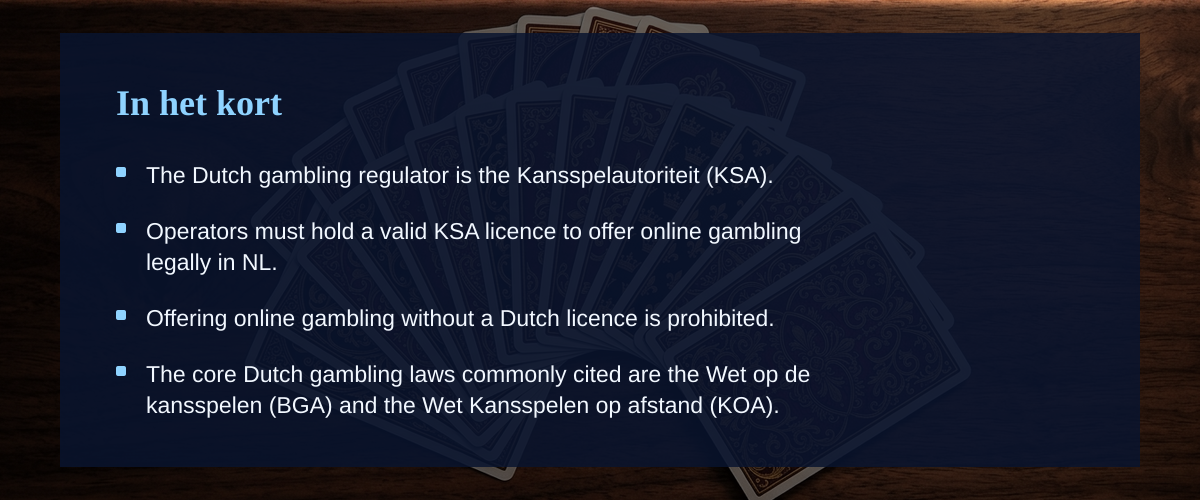 Beste Nederlands online casino: het juridische kader en de veiligheidsgrenzen &mdash; In het kort