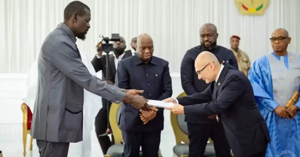 Illustration - Guinée : dix nouveaux ambassadeurs accrédités, Conakry vante une confiance internationale grandissante