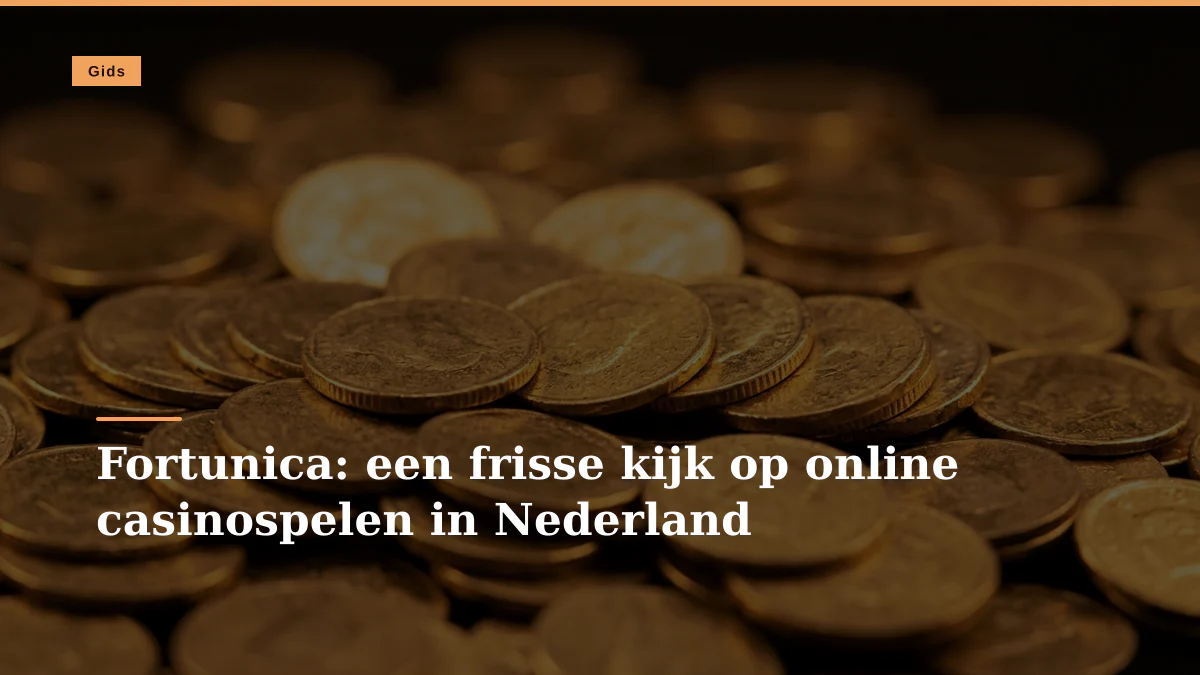 Fortunica: een frisse kijk op online casinospelen in Nederland