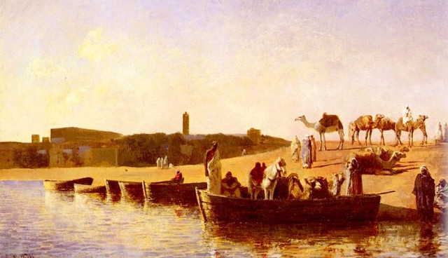 Edwin-Lord-Weeks-At-The-River-Crossing