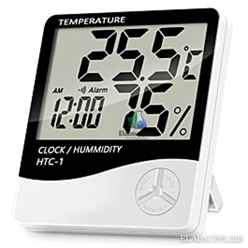 Hygrometer digital humidity temperature 10-99 percent RH environmental lab India