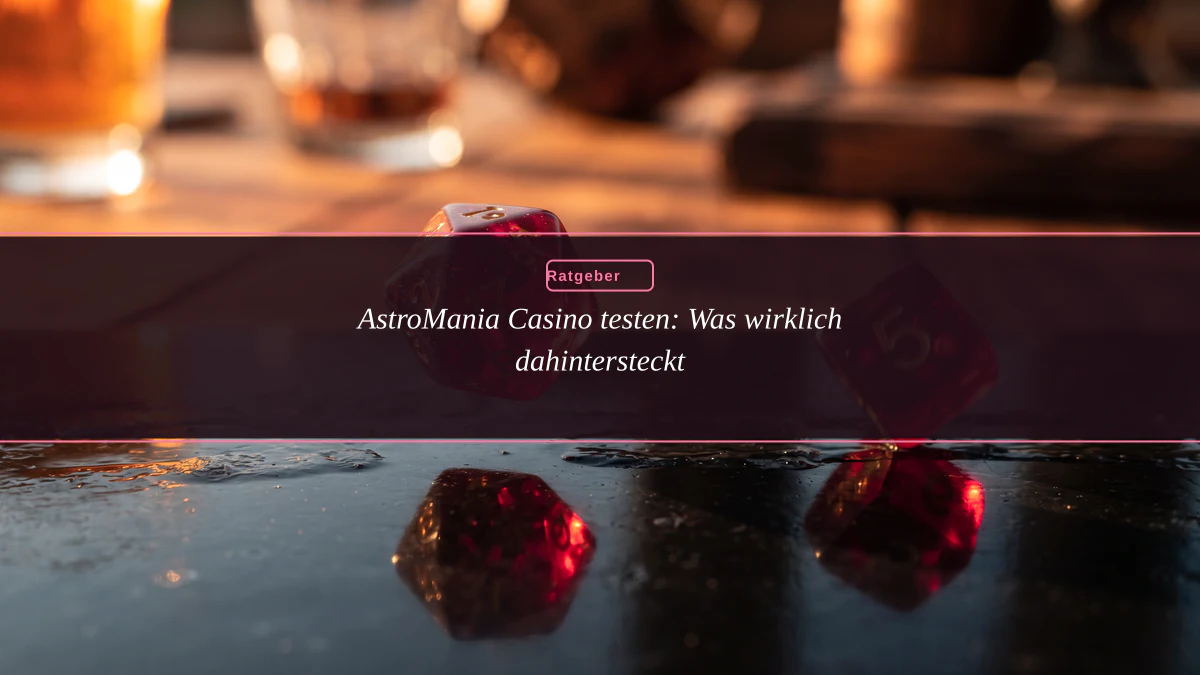 AstroMania Casino testen: Was wirklich dahintersteckt