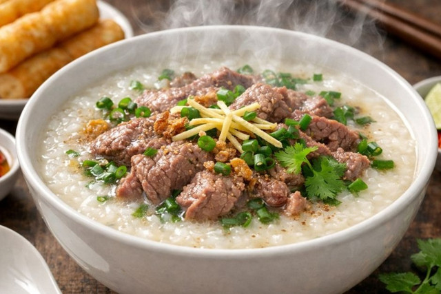 Beef-Congee