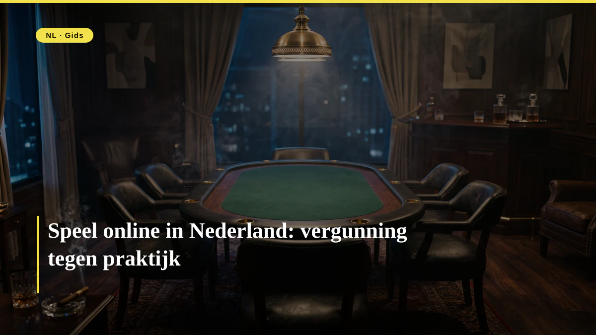 Speel online in Nederland: vergunning tegen praktijk