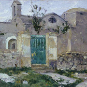 Капри Вход в монастырь 1908