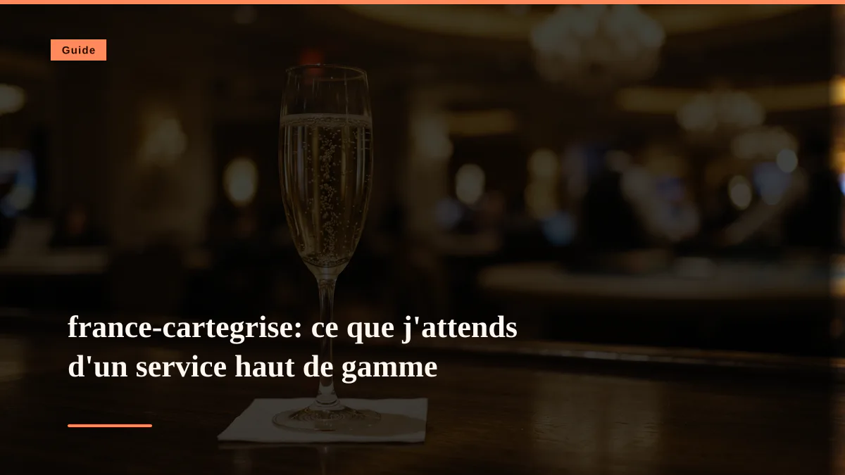 france-cartegrise: ce que j'attends d'un service haut de gamme