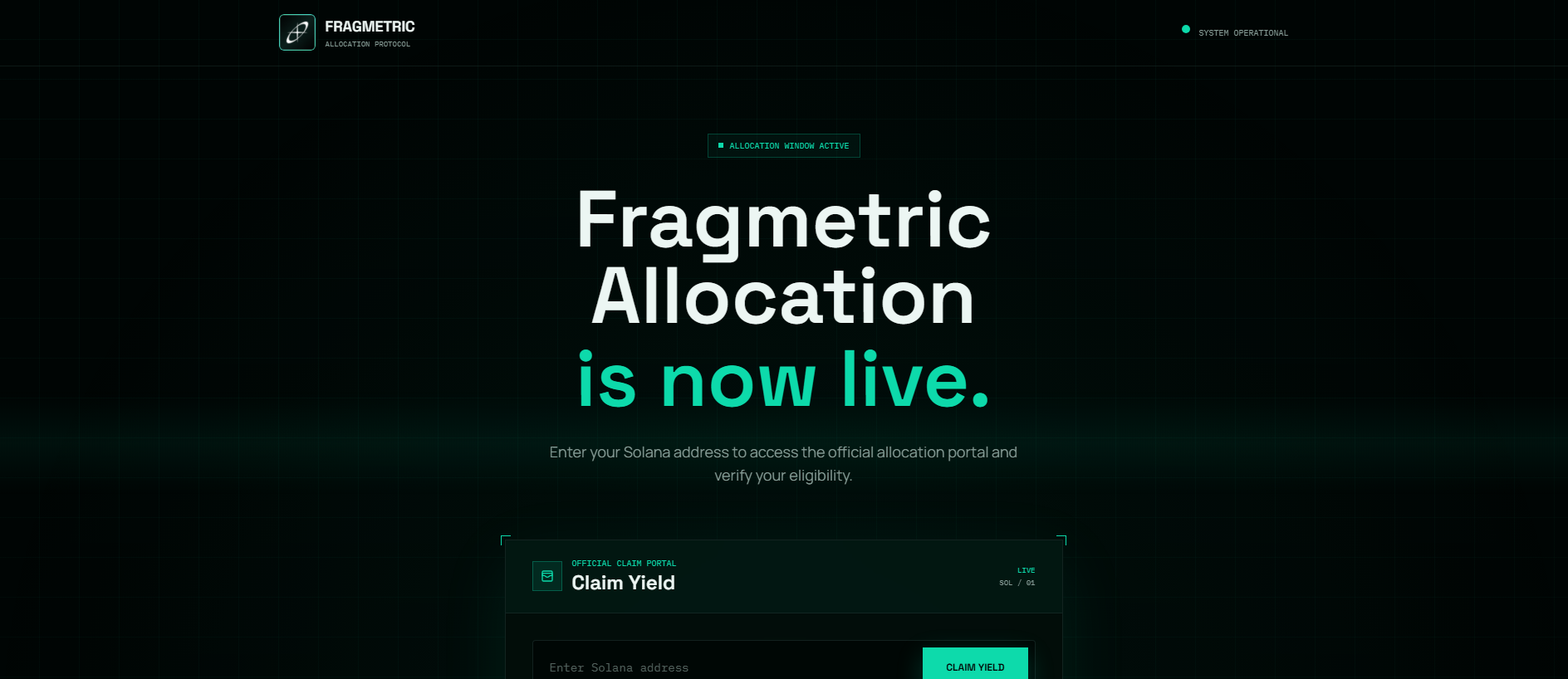Stored capture of fragmetricvault.com