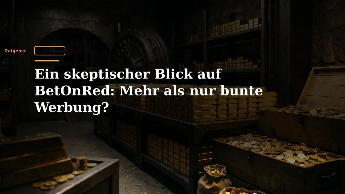 Ein skeptischer Blick auf BetOnRed: Mehr als nur bunte Werbung?