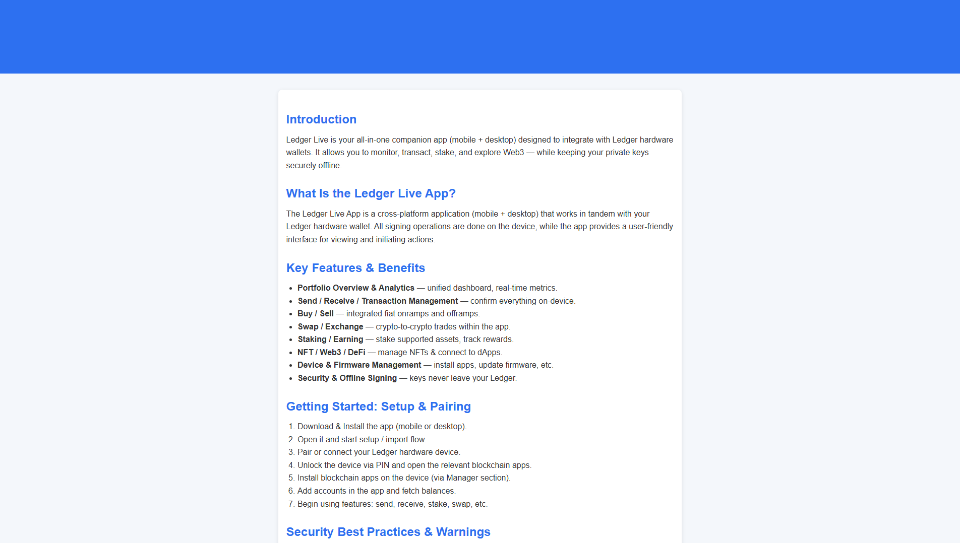 Screenshot of connect-live-ledge-app.pages.dev
