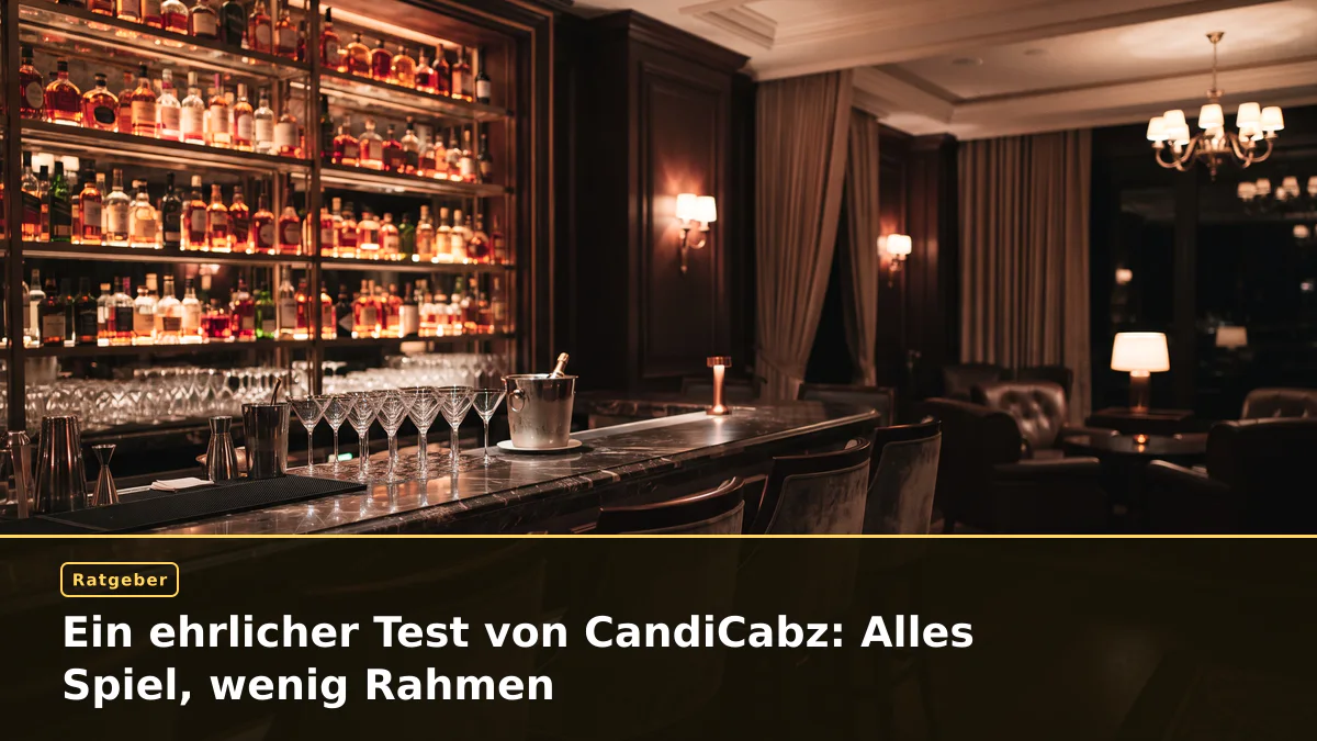 Ein ehrlicher Test von CandiCabz: Alles Spiel, wenig Rahmen