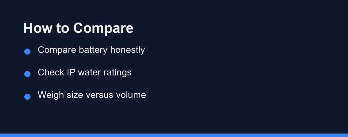 How to Compare