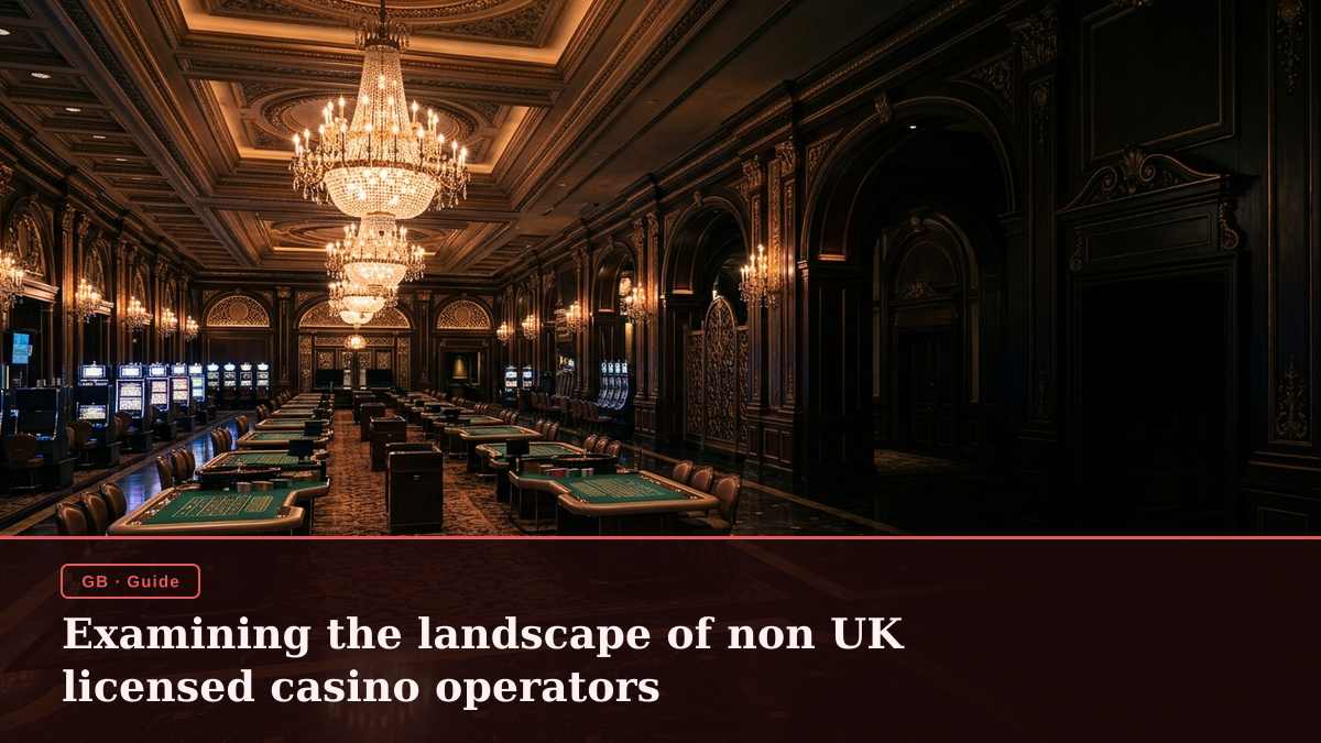 Examining the landscape of non UK licensed casino operators