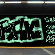 Graffiti artwork by SRAK