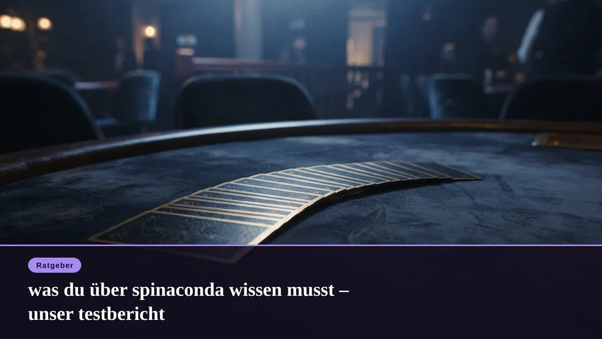 was du über spinaconda wissen musst – unser testbericht