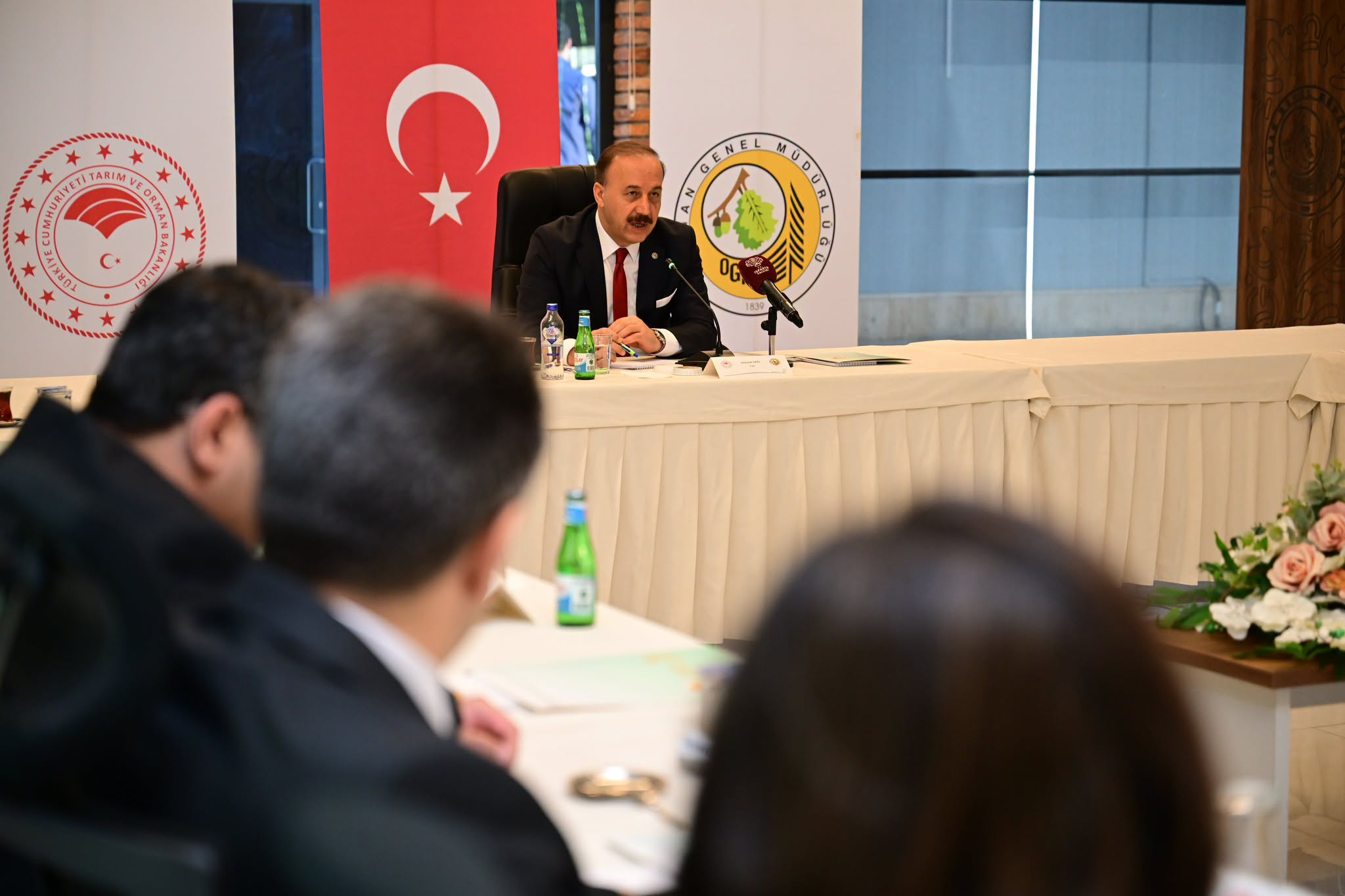 Isparta Valisi Abdullah Erin Orman Yangınlarıyla Mücadele Toplantısında Speak Yaparken