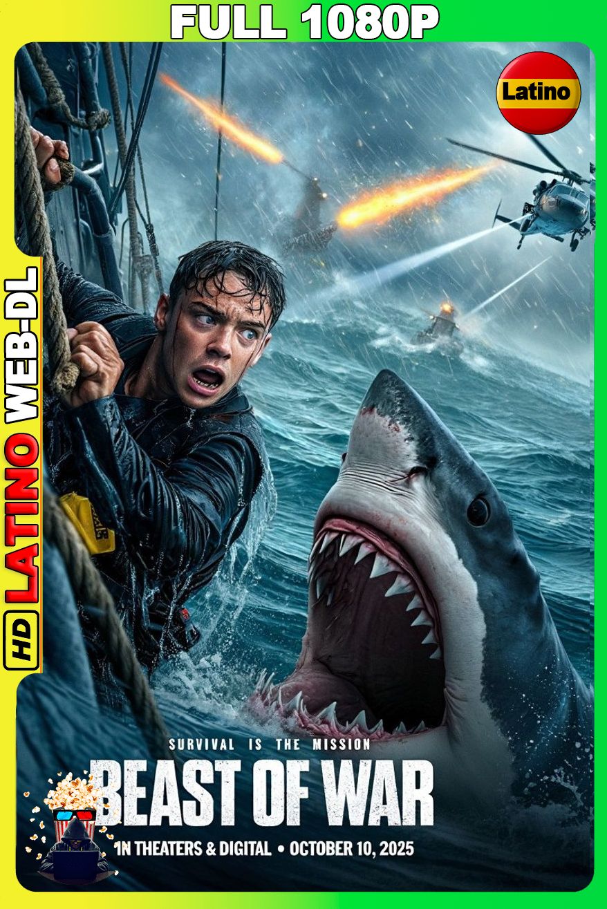 Tiburón blanco La bestia del mar (2025) [Full 1080p] WEB-DL [Latino-Inglés]