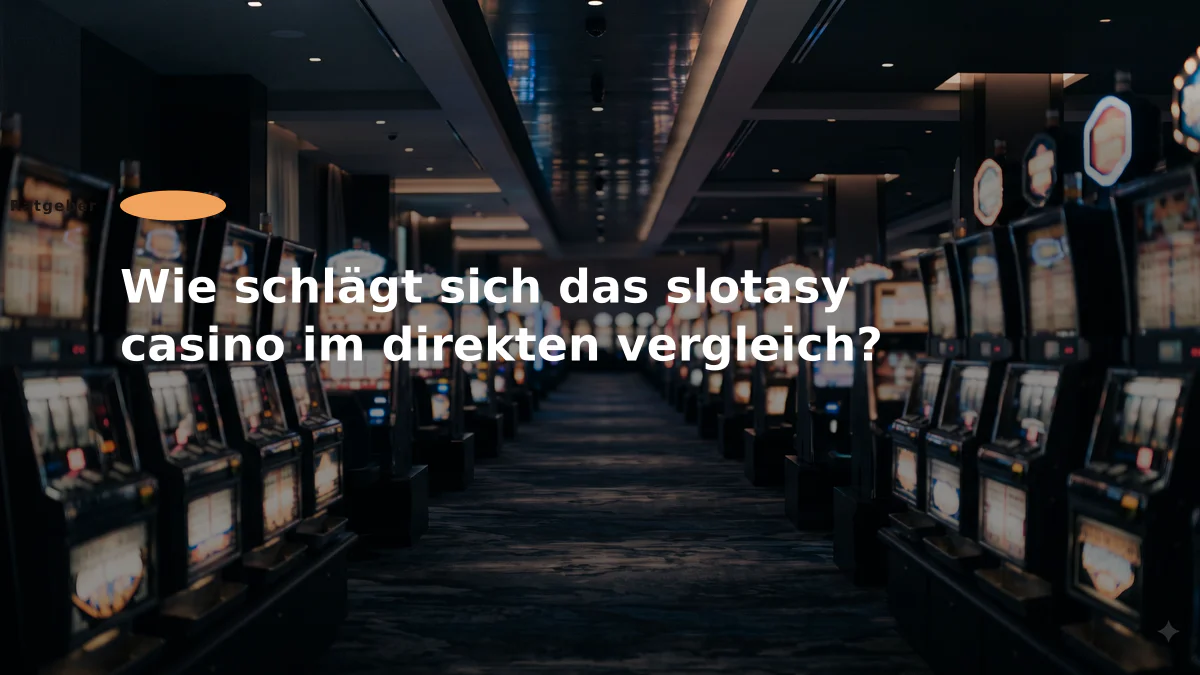 Wie schlägt sich das slotasy casino im direkten vergleich?
