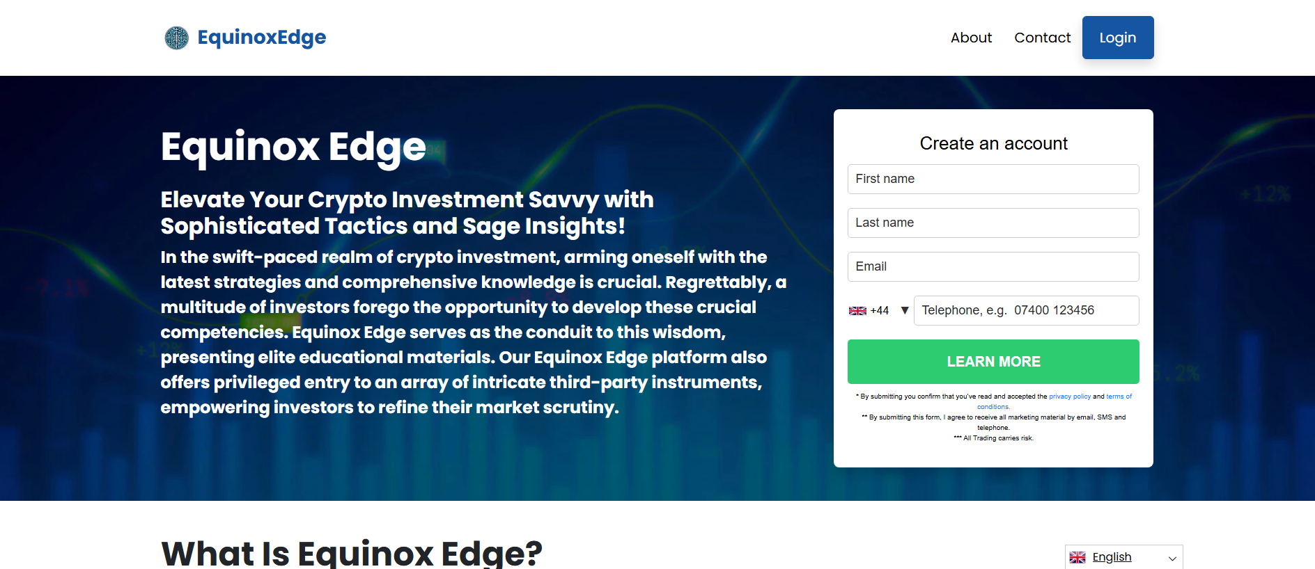 equinoxedge.app の保存済みキャプチャ