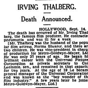 thalberg obit