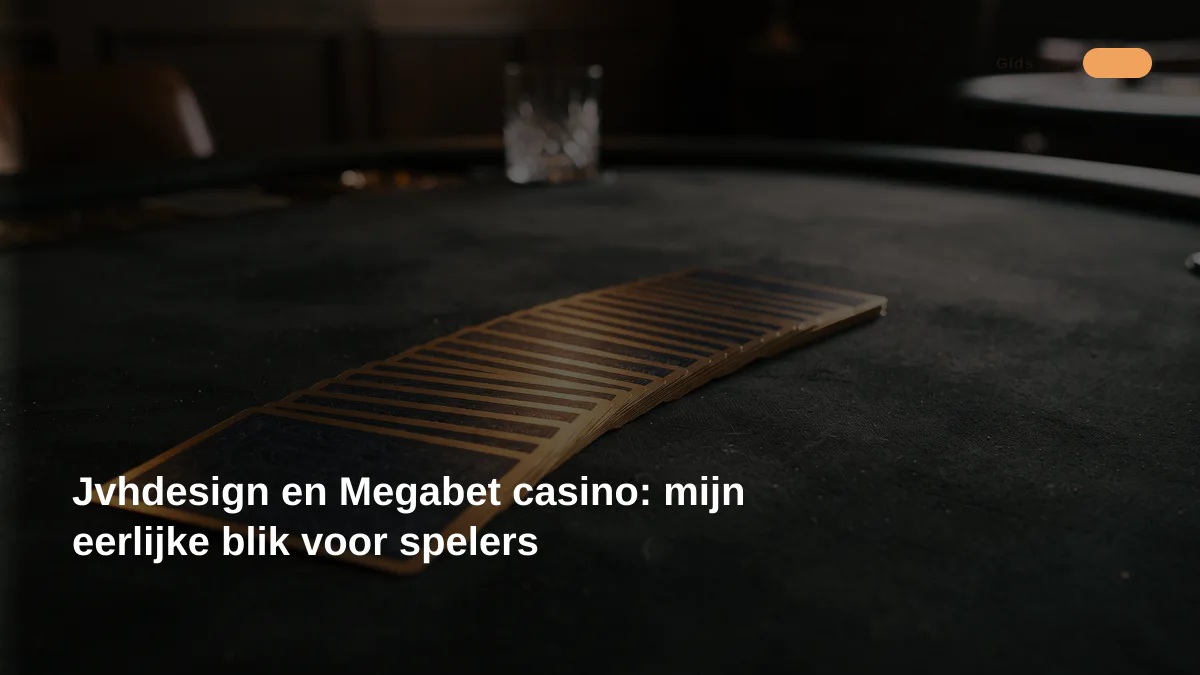 Jvhdesign en Megabet casino: mijn eerlijke blik voor spelers