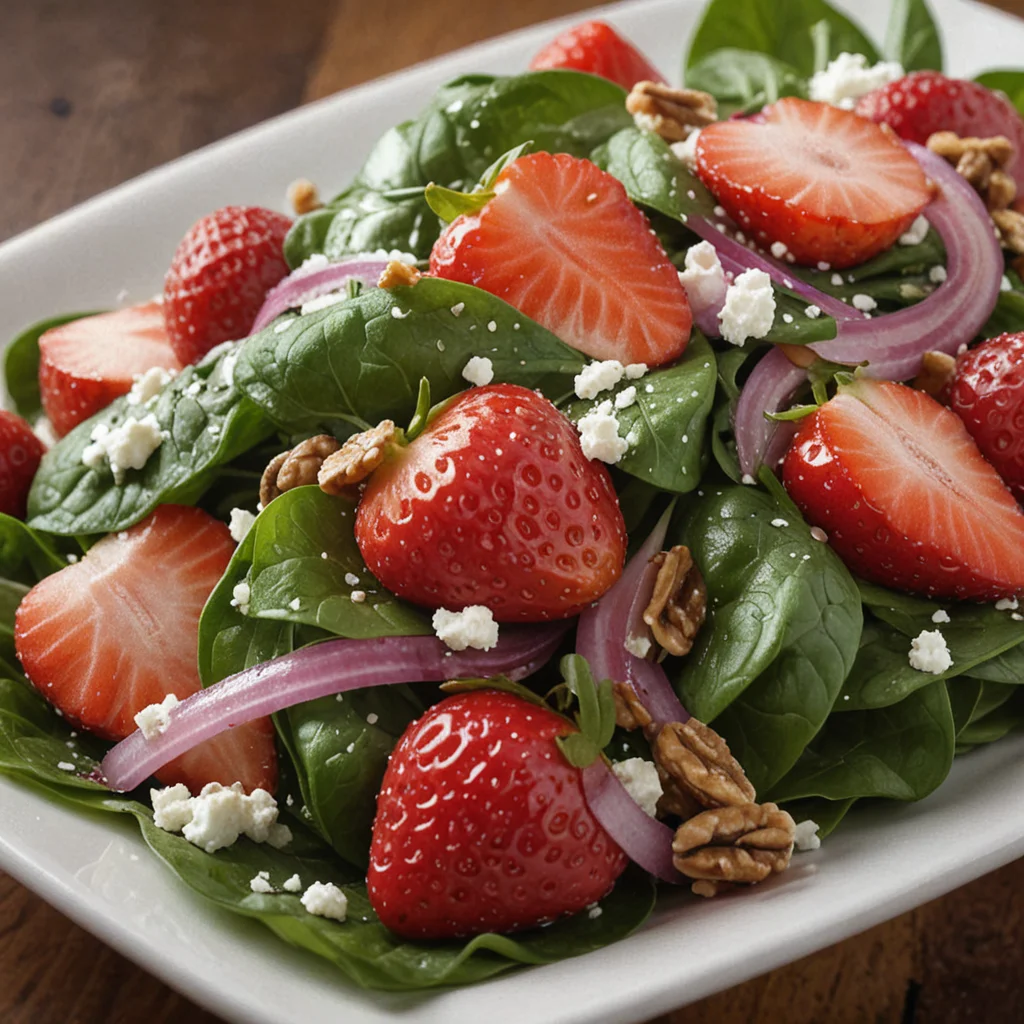 Strawberry Spinach Salad: Refresh Your Plate Today!