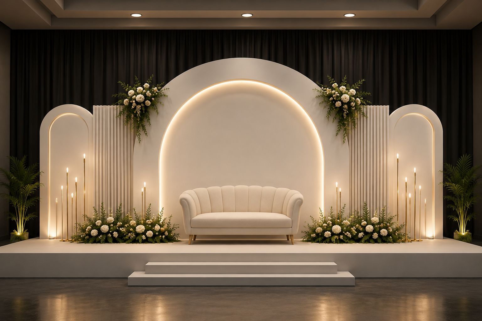 Engagement setup by Eternity Creative Studio