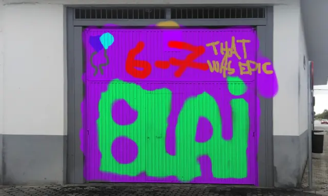 Graffiti artwork by Blallito