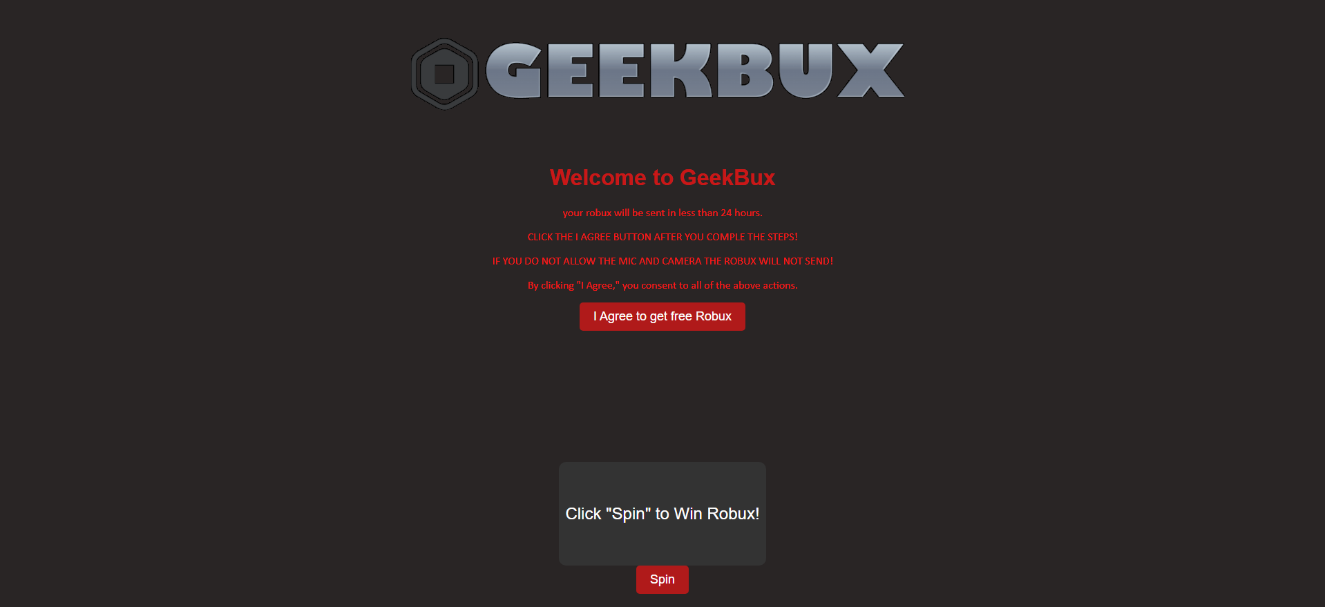Screenshot of geekbux.pages.dev