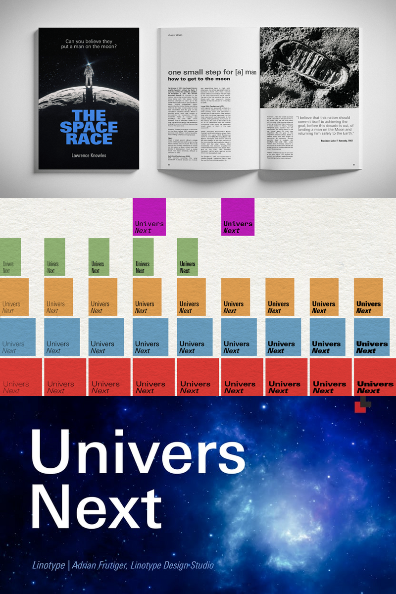 Univers® Next: How Can This Bold Expressive Font Electrify Your Editorial Headlines and Blog Pull Quotes?